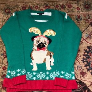 Pug Christmas Sweater